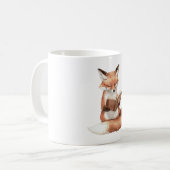 Mug Fox Reading a Book (Devant gauche)