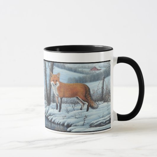 Mug Fox rouge (Droite)