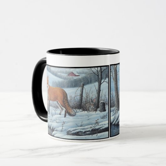 Mug Fox rouge (Devant gauche)