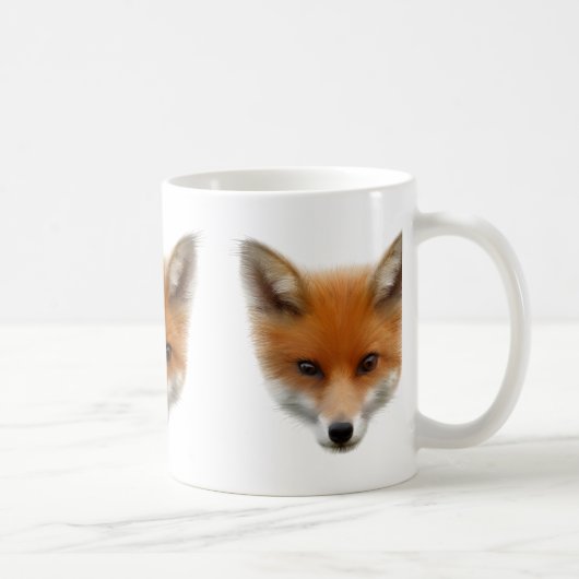 Mug Fox rouge CUB attaquent (Droite)