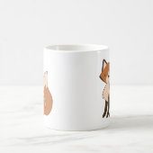 Mug Fox se reposant mignon (Centre)