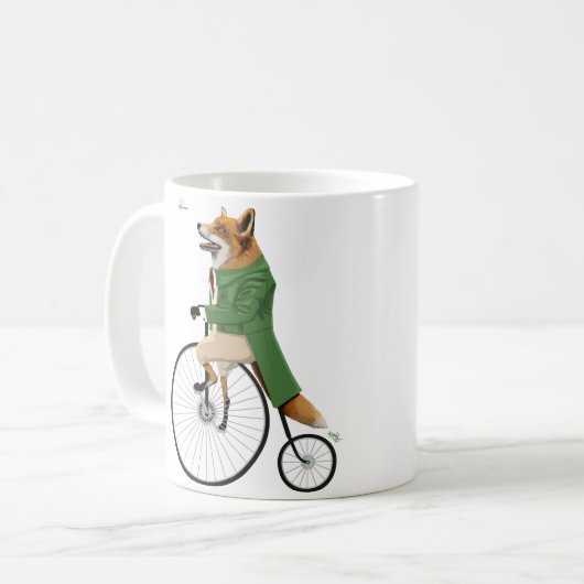 Mug Fox sur le vélo (Devant gauche)