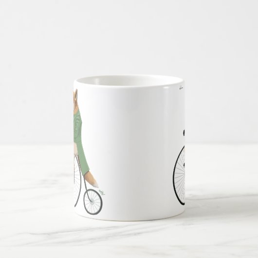Mug Fox sur le vélo (Centre)