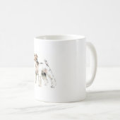 Mug Fox Terrier d'une chevelure de fil (Devant droit)