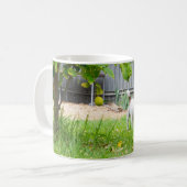 Mug Fox Terrier Funny Scare Face (Devant gauche)
