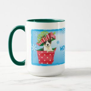 Mug Fox Terrier heureux de jouet de Howlidays