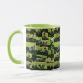 Mug Fox Terrier, Longue Journée Difficile Au Travail, (Gauche)