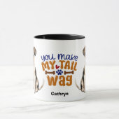 Mug Fox Terrier Puppy Vous Faites Mon Baguette (Centre)