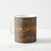 Mug Fox Traversant L'Automne (Devant gauche)