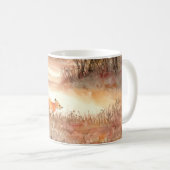 Mug Fox Traversant le terrain (Devant droit)