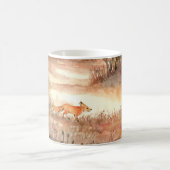 Mug Fox Traversant le terrain (Centre)