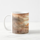 Mug Fox Traversant le terrain (Gauche)