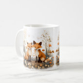 Mug Fox Woodland Scène 2 renards (Devant gauche)