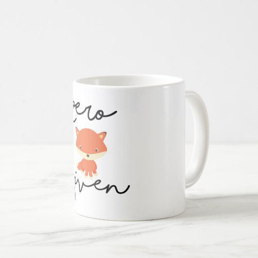 Mug Fox zéro donné (Devant droit)