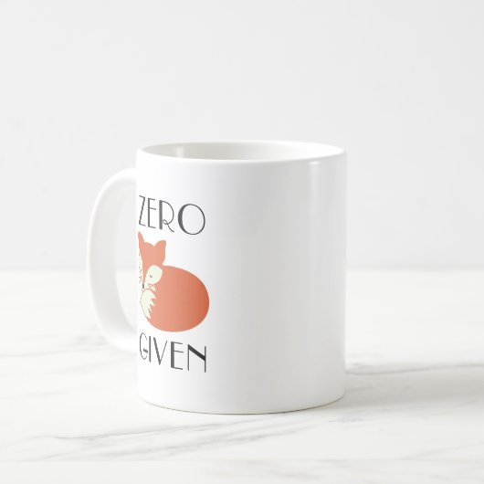 Mug Fox zéro donné (Devant gauche)