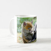 Mug Foxcub & Badger Cute ! (Devant gauche)