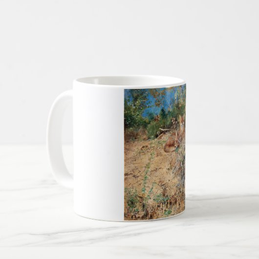 Mug Foxes, Bruno Liljefors (Devant gauche)