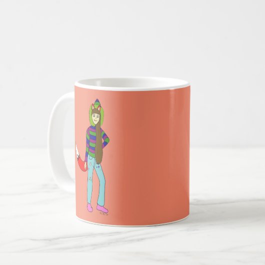 Mug foxgirl (Devant gauche)