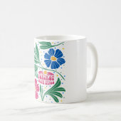 Mug Foxtrot Delta Tango Flower Boho (Devant droit)