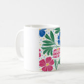 Mug Foxtrot Delta Tango Flower Boho (Devant gauche)