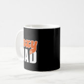 Mug Foxy Dad Shirt Funny Father Gift Cute Fox Cartoon  (Devant gauche)