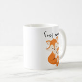 Mug Foxy Mama Mère mignonne Animal Fox (Devant droit)