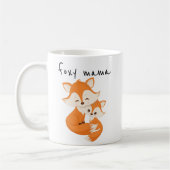 Mug Foxy Mama Mère mignonne Animal Fox (Gauche)