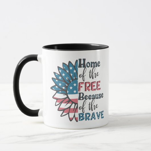 Mug Foyer des libres grâce aux braves 4 juillet (Gauche)