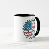 Mug Foyer des libres grâce aux braves 4 juillet (Devant droit)