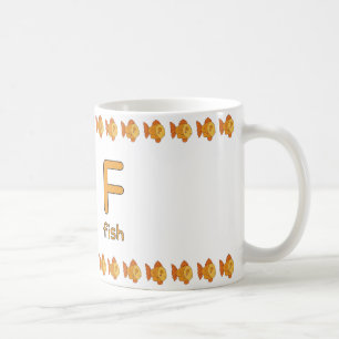 Mug FpourPoisson–ConceptionDeTasseAlphabetAmusant