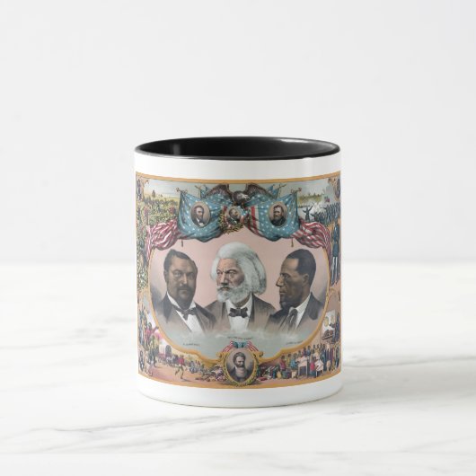 Mug Fr3d3rick Bailey Douglass avec Black Abolitionnist (Centre)