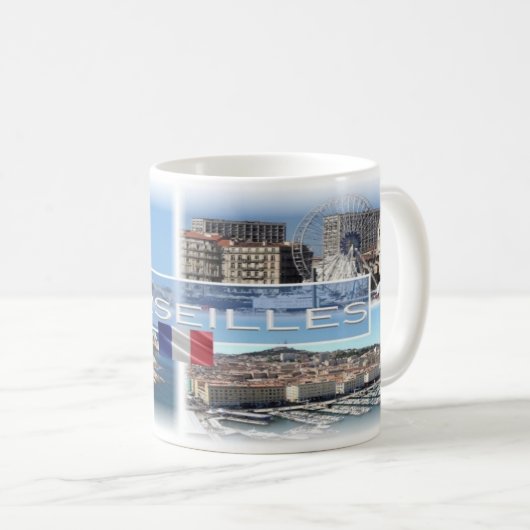 Mug FR France - Marseille (Devant droit)