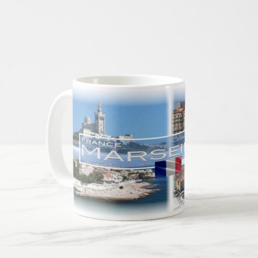 Mug FR France - Marseille (Devant gauche)