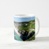 Mug FR France - Normandie - Etretat - Les falaises - (Devant droit)