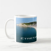 Mug FR France - Normandie - Etretat - Les falaises - (Gauche)