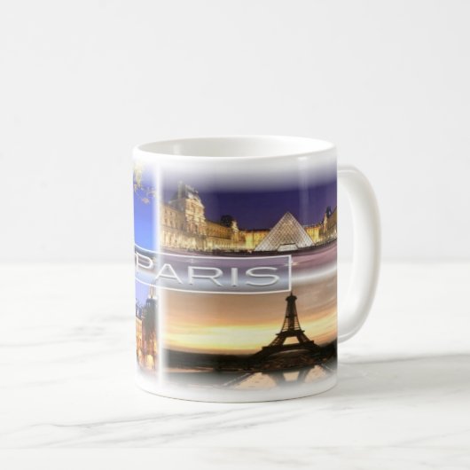 Mug FR France - Paris - (Devant droit)
