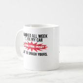 Mug Fracas de Derby de démolition votre voiture (Devant gauche)