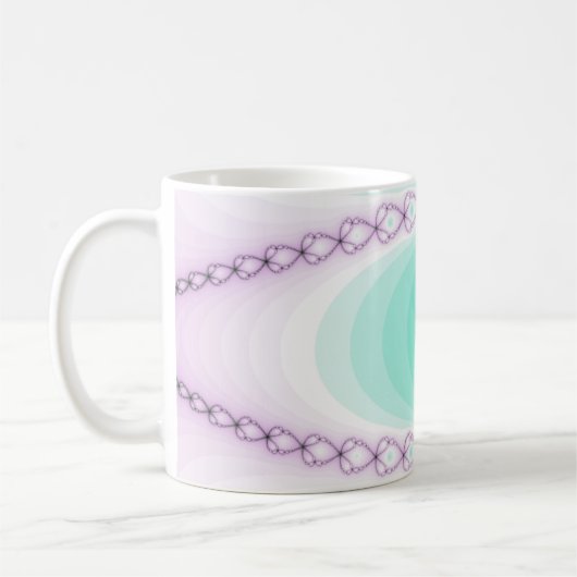 Mug Fractage perso-vert dégradé (Gauche)