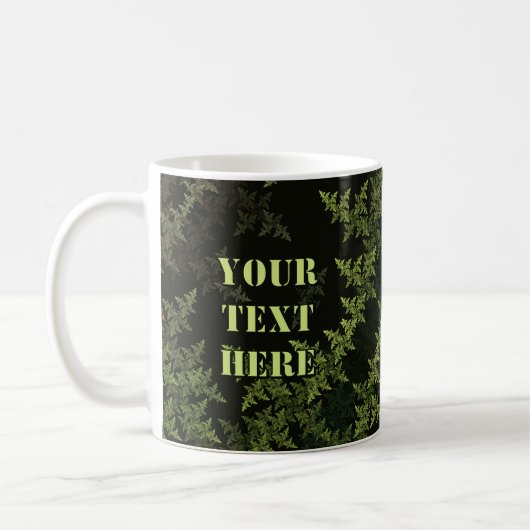 Mug Fractal Camouflage (Gauche)