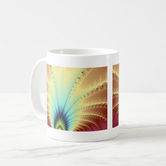 Mug Fractal Copacabana (Devant gauche)