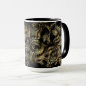 Mug Fractal Dark Art Scaliata (Devant droit)