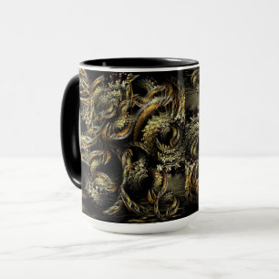 Mug Fractal Dark Art Scaliata