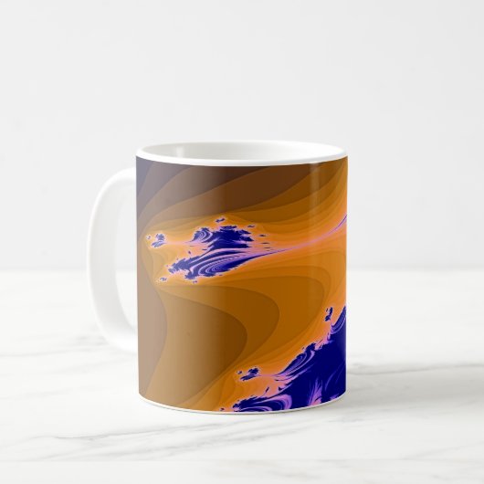 MUG FRACTAL D'EAU (Devant gauche)