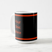 Mug Fractal Firebird (Devant gauche)