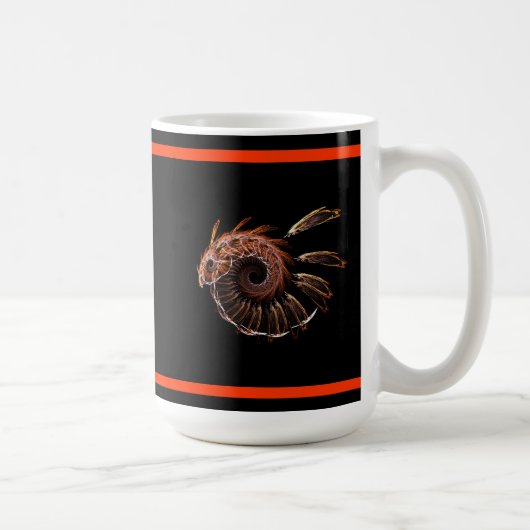 Mug Fractal Firebird (Droite)