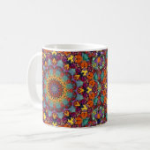 Mug Fractal Kaleidoscope Mandala Pattern-64351 (Devant gauche)