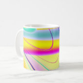 Mug Fractale Abstrait 061012f (Devant gauche)