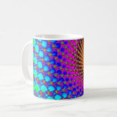 Mug Fractale Abstraite (Devant gauche)
