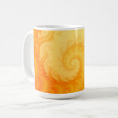 Mug Fractale chaotique Swirl Art Abstrait (Devant gauche)