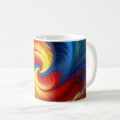 Mug Fractale de Mandelbrot Feather And Claw (Devant droit)